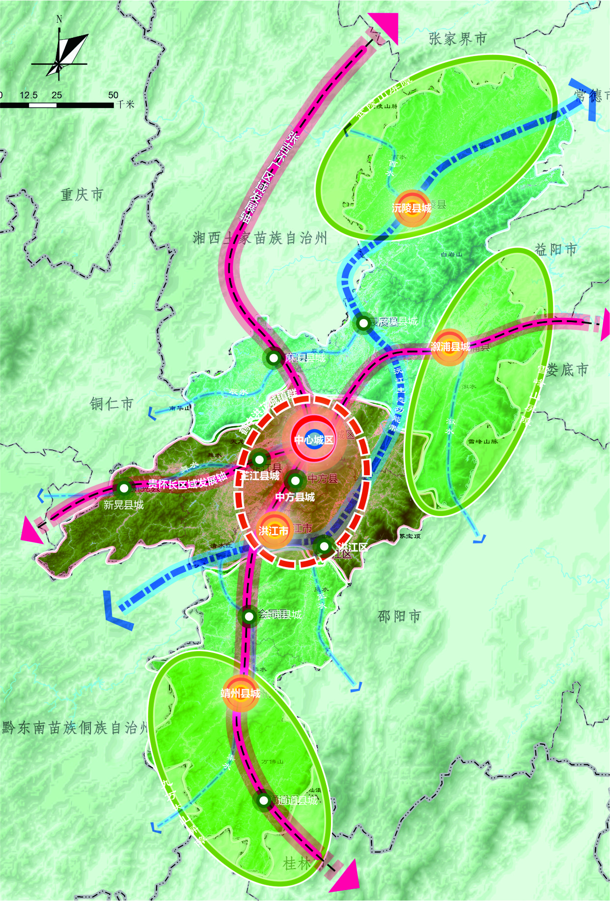湖南怀化市国土空间总体规划（2020-2035年）