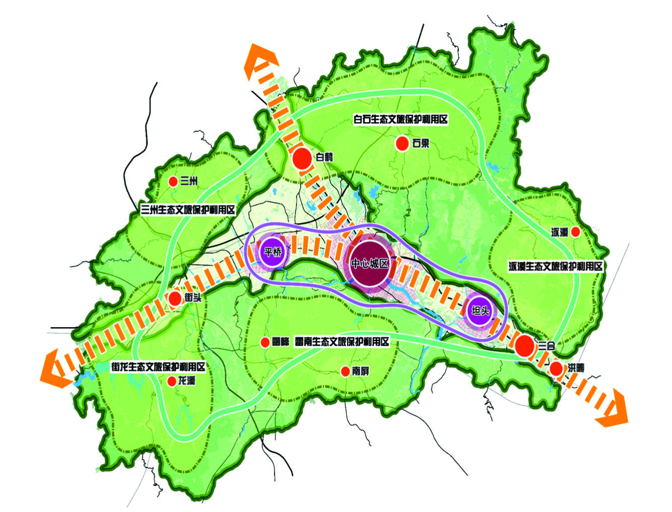 浙江天台县国土空间总体规划 （2020-2035年）