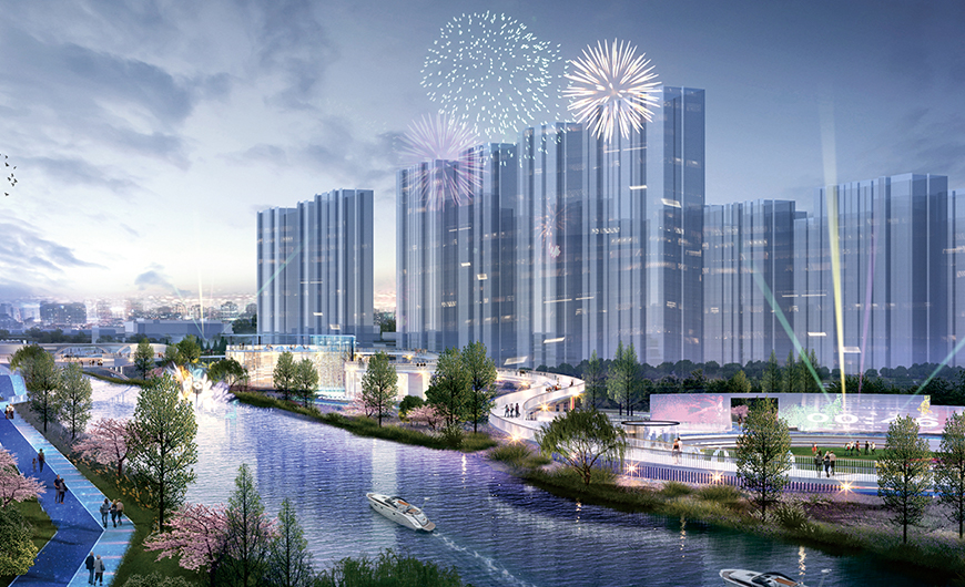 江苏东台市高新区网界河生态休闲带设计、施工（EPC）总承包项目