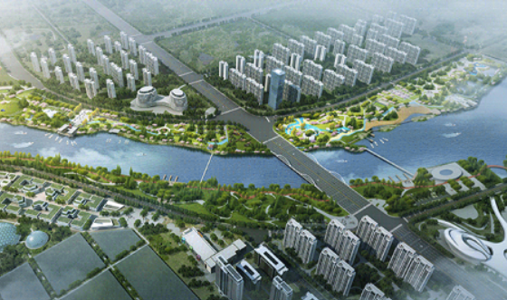 “城央绿脊，活力趣廊” — 苍源河中央公园综合整治景观工程设计