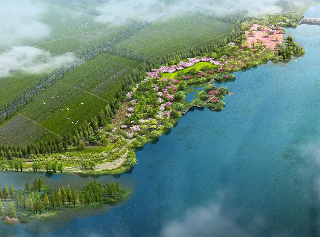 水韵华章，绿动未来！长三角北祥符荡生态水网建设工程（北祥符荡段）