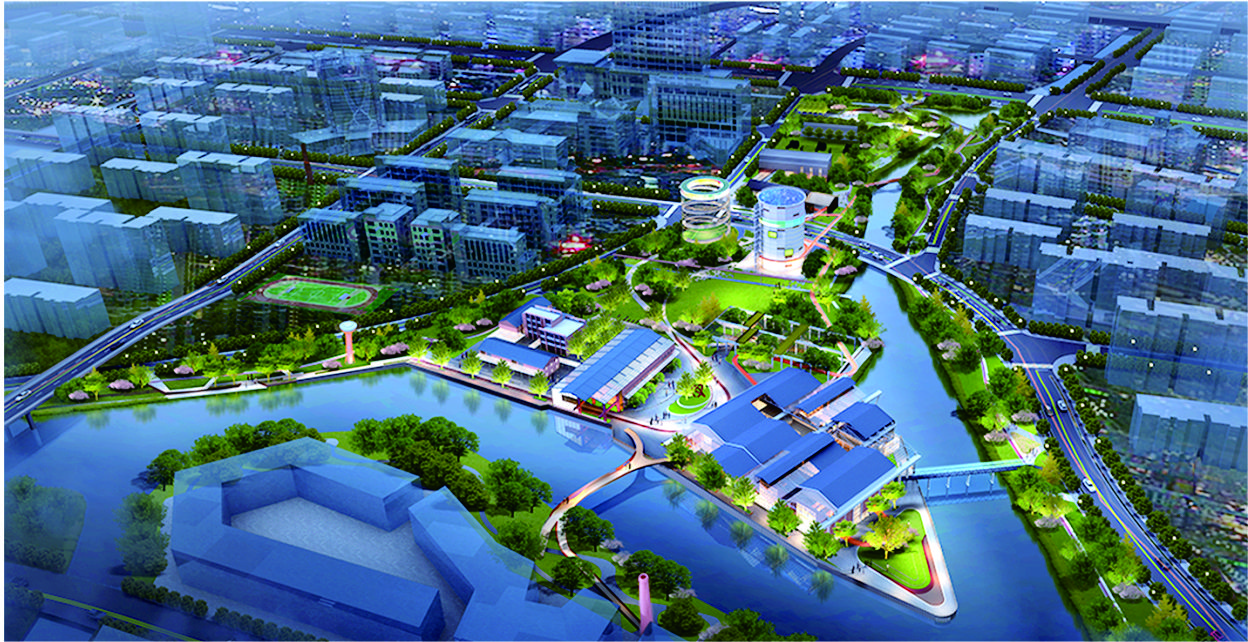 江苏无锡市钱桥锡兴钢厂地块景观规划设计